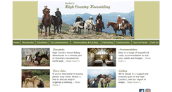 Desktop Screenshot of horsetreks.com